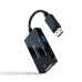 Adaptador DisplayPort a VGA/DVI/HDMI NANOCABLE 10.16.3301-ALL Negro 20 cm