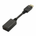 Adaptér DisplayPort na HDMI NANOCABLE 10.16.0502 15 cm Černý