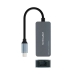 Adaptador USB-C para Rede RJ45 NANOCABLE 10.03.0410 Cinzento