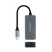 Adapter USB-C za Mrežu RJ45 NANOCABLE 10.03.0410 Siva