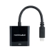 Adaptador USB-C a HDMI NANOCABLE 10.16.4102-BK Negro 4K Ultra HD (1 unidad)