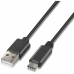 Kabel USB A na USB-C NANOCABLE 10.01.2102 Černý 2 m