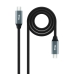 USB-C Cable NANOCABLE 10.01.4302 Black 2 m (1 Unit)