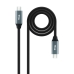 USB-C-Kabel NANOCABLE 10.01.4302 Schwarz 2 m (1 Stück)