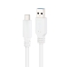 Kabel USB-C NANOCABLE 10.01.4001-L150-W Biały 1,5 m (1 Sztuk)