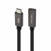 Kabel z rozgałęźnikiem USB-C NANOCABLE 10.01.4401-L150 Czarny 1,5 m (1 Sztuk)