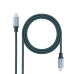 Kabel USB-C 3.1 NANOCABLE 10.01.4102-COMB 2 m Czarny/Szary (1 Sztuk)