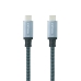 Cable USB-C 3.1 NANOCABLE 10.01.4102-COMB 2 m Negro/Gris (1 unidad)