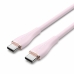 Cavo USB-C Vention TAWPF 1 m Rosa (1 Unità)