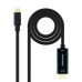 Kabel USB-C na HDMI NANOCABLE 10.15.5133 Černý 3 m 4K Ultra HD