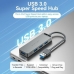 USB Hub Vention CHLBB Sort (1 enheder)