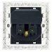 2 USB Portiga Seinapistik TooQ 10.35.0010 5V/2.4A Valge 2,4 A