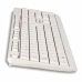 Toetsenbord NGS NGS-KEYBOARD-0284 Wit Qwerty Spaans QWERTY