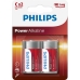 Alkalinebatterijen Philips Batería LR14P2B/10 1,5 V