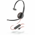 Słuchawki z Mikrofonem Plantronics 209746-201 Czarny Czerwony