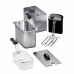 Deep-fat Fryer Princess 01.182626.01.050 2000 W 3 L Black Silver Steel