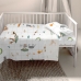 Set beddengoed HappyFriday HF Mini Savanna Multicolour Wieg voor baby's 2 Onderdelen