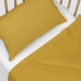 Bedding set HappyFriday BASIC KIDS Mustard Baby Crib 2 Pieces