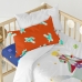Duvet cover set HappyFriday Le Petit Prince Multicolour Baby Crib 2 Pieces