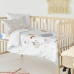 Dekbedovertrek set HappyFriday Le Petit Prince Voyageur Multicolour Wieg voor baby's 2 Onderdelen