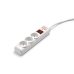 Regleta 3 Enchufes Schuko con Interruptor Salicru SPS SAFE 3 (1,5 m)