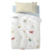Set pokrivača za poplun HappyFriday Le Petit Prince Son Monde Pisana Dječji krevetić 2 Dijelovi