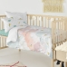 Dekbedovertrek set HappyFriday Le Petit Prince Nuages Multicolour Wieg voor baby's 2 Onderdelen