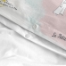 Duvet cover set HappyFriday Le Petit Prince Nuages Multicolour Baby Crib 2 Pieces