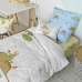 Set husă de pătură HappyFriday Le Petit Prince Imagination Multicolor Pat 80 2 Piese