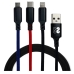 Kabel Micro USB Subblim SUB-CAB-3IN101 1 m Černý (1 kusů)