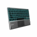 Bluetooth keyboard med tabletstøtte Subblim SUB-KBT-SMBT51 Grå Multifarvet Spansk qwerty QWERTY