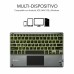 Bluetooth keyboard med tabletstøtte Subblim SUB-KBT-SMBT51 Grå Multifarvet Spansk qwerty QWERTY