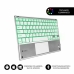 Teclado Bluetooth con Soporte para Tablet Subblim SUB-KBT-SMBT50 Plateado Qwerty Español QWERTY