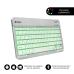 Teclado Bluetooth com Suporte para Táblete Subblim SUB-KBT-SMBL30 Prata Qwerty espanhol QWERTY