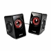 Altavoces Gaming Mars Gaming MS1 Negro Rojo/Negro 10 W