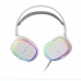 Gaming Headset with Microphone Mars Gaming MHAXW RGB White