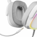 Auriculares com microfone para Vídeojogos Mars Gaming MHAXW RGB Branco