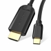 Cablu USB-C la HDMI Vention CGUBG