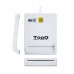 Lector de Tarjetas Inteligentes TooQ TQR-210W Blanco DNIe