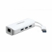 Adaptador USB a Ethernet Trendnet TU3-ETGH3 Blanco