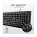 Teclado Trust Trust Preto Qwerty espanhol