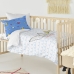 Duvet cover set HappyFriday Le Petit Prince Navire Multicolour Baby Crib 2 Pieces