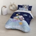 Housse de Couette Bella Ciao Sea Multicouleur 175 Fils 155 x 220 cm