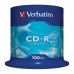 CD-R Verbatim 43411 52x 700 MB (100 Unități)