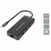 USB Hub Conceptronic DONN14G Μαύρο Γκρι 100 W (1 μονάδα)