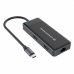 Hub USB Conceptronic DONN14G Nero Grigio 100 W (1 Unità)