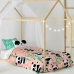 Dekbedovertrek set HappyFriday Moshi Moshi Panda Garden Roze Bed van 80 2 Onderdelen