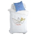 Set husă de pătură HappyFriday Le Petit Prince Navire Multicolor Pat 80 2 Piese