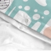 Dekbedovertrek set HappyFriday Moshi Moshi Woodland Multicolour Wieg voor baby's 2 Onderdelen