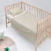 Sengetøj sæt HappyFriday Basic Kids Little star Beige Vugge til baby 2 Dele